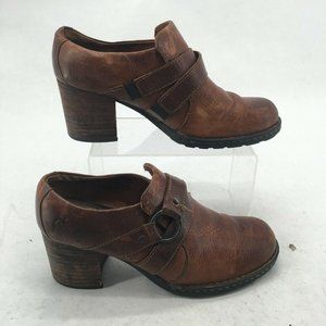 Born Womens 8.5 Casual Slip On Clogs Ankle Booties